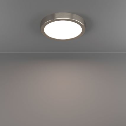 Eglo - LED griestu gaismeklis LED/7,5W/230V 2700/4000/6500K Ø 16,6 cm matēts hroms