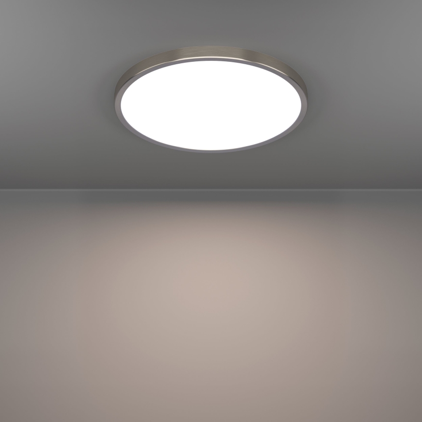 Eglo - LED griestu gaismeklis LED/17W/230V 2700/4000/6500K pr. 38,9 cm matēts hroms