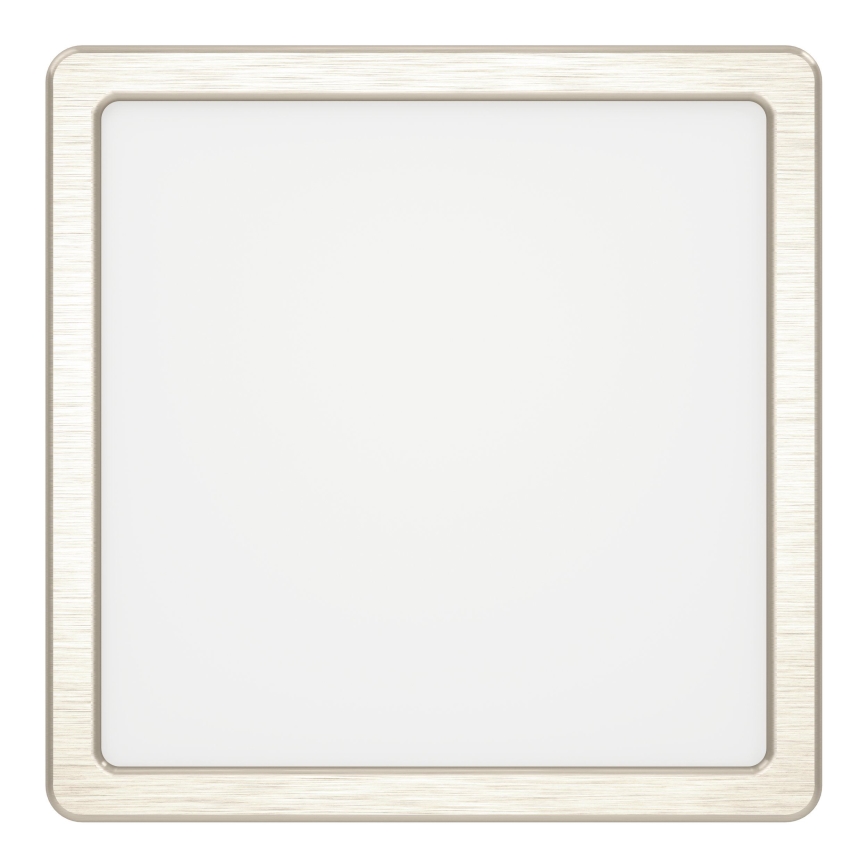 Eglo - LED griestu gaismeklis LED/10,5W/230V 2700/4000/6500K 22x22 cm matēts hroms