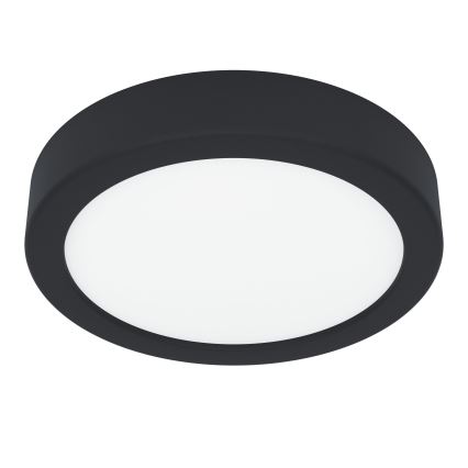 Eglo - LED vannas istabas griestu gaismeklis LED/7,5W/230V 2700/4000/6500K Ø 16,6 cm IP44 melns