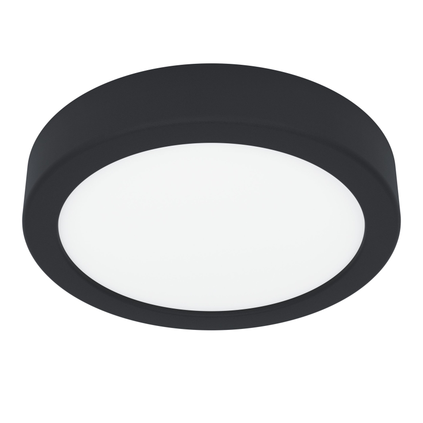 Eglo - LED vannas istabas griestu gaismeklis LED/7,5W/230V 2700/4000/6500K Ø 16,6 cm IP44 melns