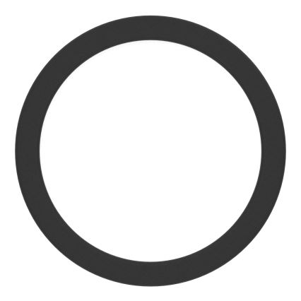 Eglo - LED vannas istabas griestu lampa LED/7,5W/230V Ø 16,6 cm IP44 melna