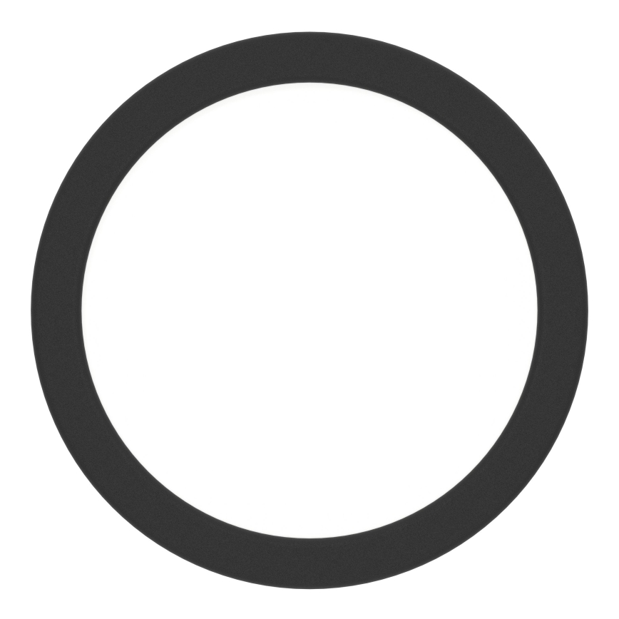 Eglo - LED vannas istabas griestu lampa LED/7,5W/230V Ø 16,6 cm IP44 melna