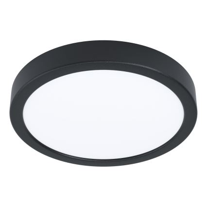 Eglo - LED vannas istabas griestu gaismeklis LED/11,5W/230V 2700/4000/6500K Ø 21,1 cm IP44 melns