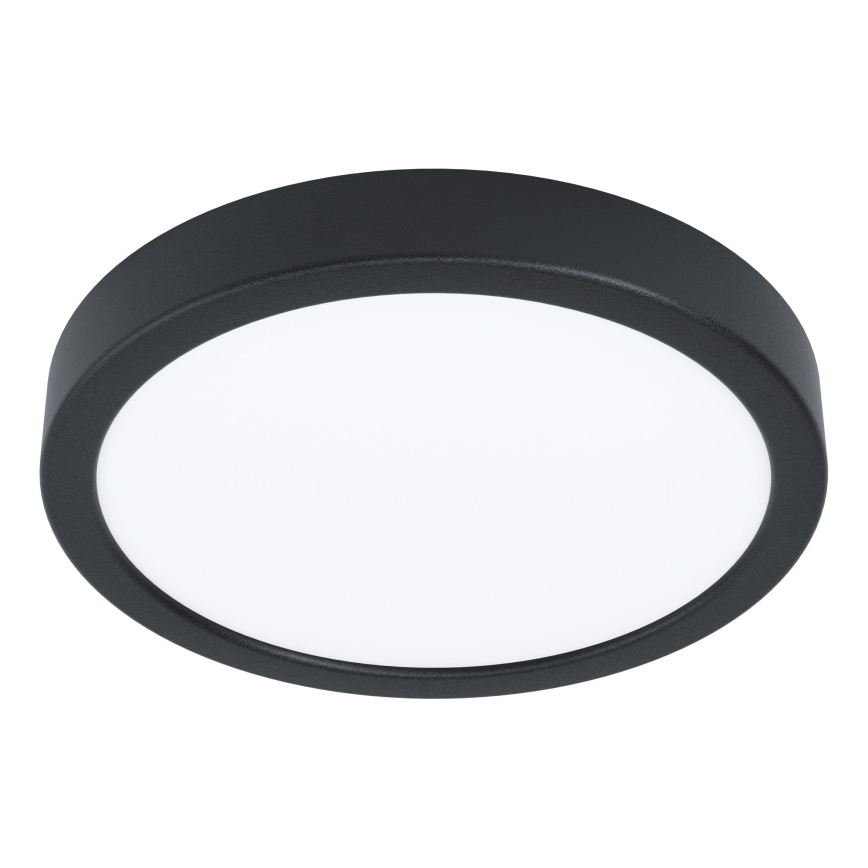 Eglo - LED vannas istabas griestu gaismeklis LED/11,5W/230V 2700/4000/6500K Ø 21,1 cm IP44 melns