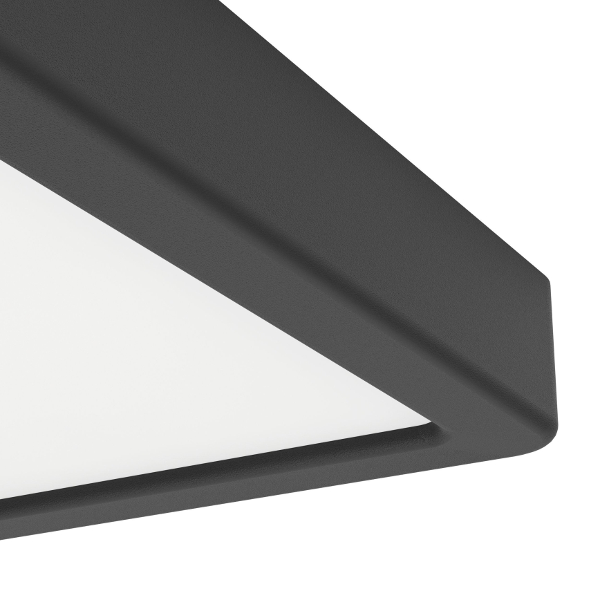 Eglo - LED griestu gaismeklis vannas istabai LED/7W/230V 2700/4000/6500K 15x15 cm IP44 melna