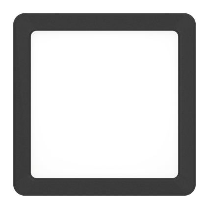 Eglo - LED vannas istabas griestu gaismeklis LED/7W/230V 15x15 cm IP44 melns