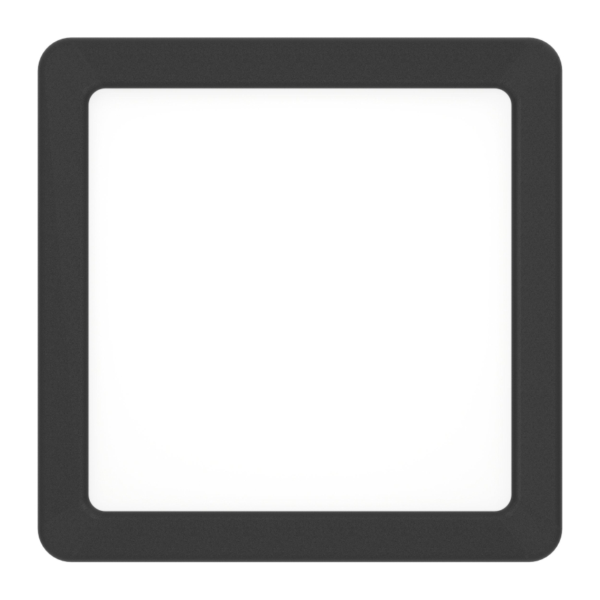 Eglo - LED vannas istabas griestu gaismeklis LED/7W/230V 15x15 cm IP44 melns