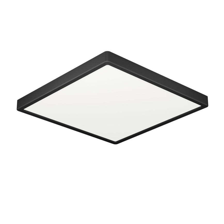 Eglo - LED vannas istabas griestu lampa LED/10,5W/230V 2700/4000/6500K 22x22 cm IP44 melna