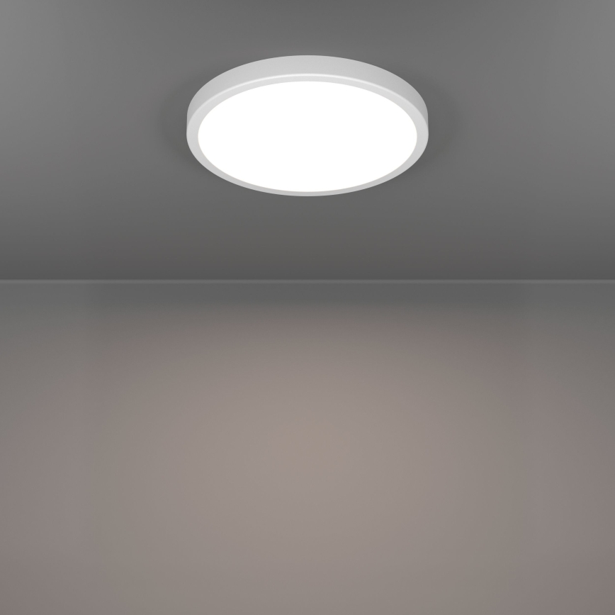 Eglo - LED vannas istabas griestu lampa LED/14,2W/230V 2700/4000/6500K Ø 27,8 cm IP44 balta