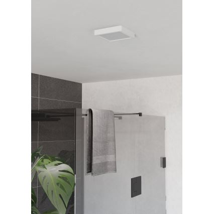 Eglo - vannas istabas LED griestu lampa LED/7W/230V 2700/4000/6500K 15x15 cm IP44 balta