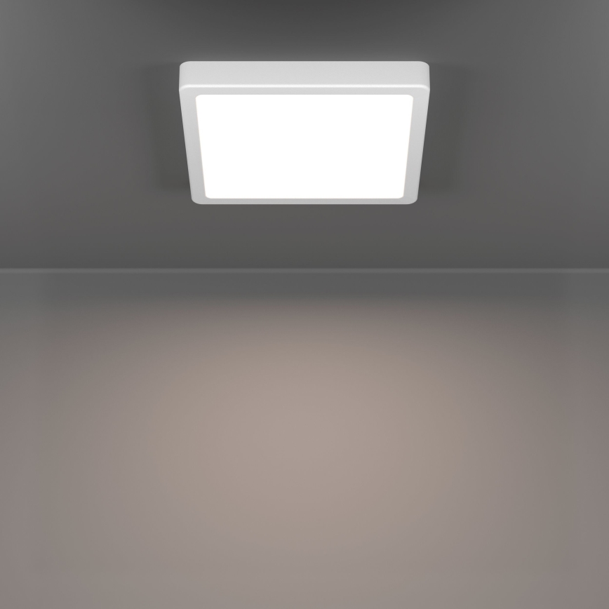 Eglo - vannas istabas LED griestu lampa LED/10,5W/230V 2700/4000/6500K 22x22 cm IP44 balta