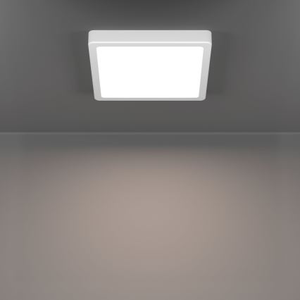 Eglo - LED vannas istabas griestu gaismeklis LED/10,5W/230V 22x22 cm IP44 balts