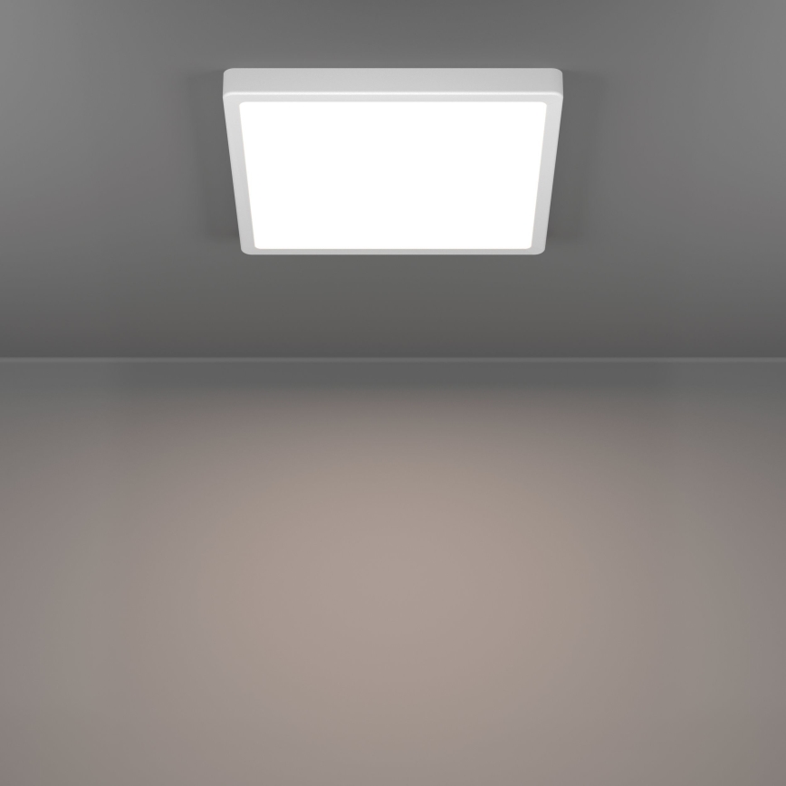 Eglo - LED vannas istabas griestu gaismeklis LED/13W/230V 29x29 cm IP44 balta