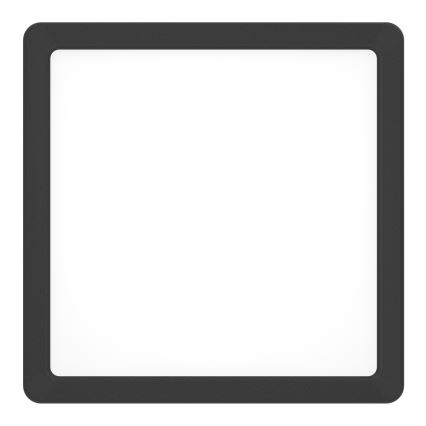 Eglo - LED RGBW ar regulējamu spilgtumu vannasistabas griestu gaismeklis LED/10,5W/230V 2700-6500K 22x22 cm IP44 melns