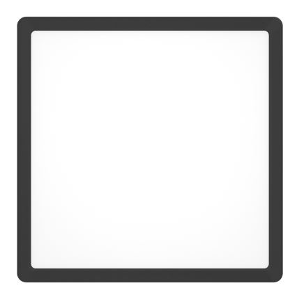 Eglo - LED RGBW regulējama vannas istabas griestu lampa LED/13,5W/230V 2700-6500K 29,5x29,5 cm IP44 melna