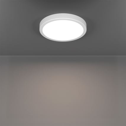Eglo - LED RGBW ar regulējamu spilgtumu vannas istabas griestu lampa LED/11,2W/230V 2700-6500K Ø21,1 cm IP44 balta