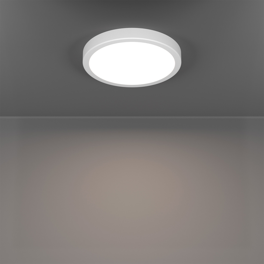 Eglo - LED RGBW ar regulējamu spilgtumu vannas istabas griestu lampa LED/11,2W/230V 2700-6500K Ø21,1 cm IP44 balta