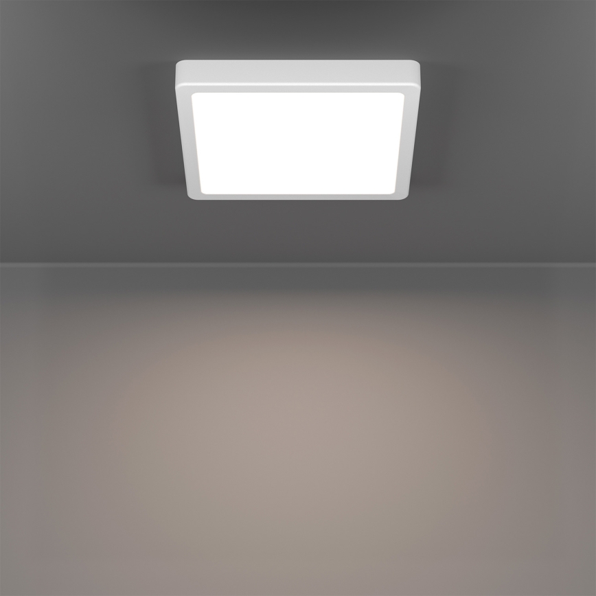 Eglo - LED RGBW regulējama vannasistabas griestu lampa LED/10,5W/230V 2700-6500K 22x22 cm IP44 balta