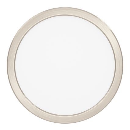 Eglo - LED RGBW regulējama vannas istabas griestu lampa LED/11,2W/230V 2700-6500K Ø 21,1 cm IP44 matēts hroms