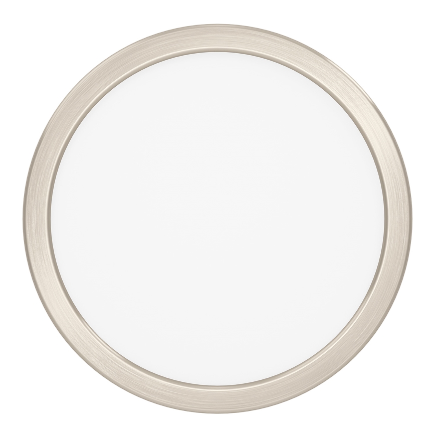 Eglo - LED RGBW regulējama vannas istabas griestu lampa LED/11,2W/230V 2700-6500K Ø 21,1 cm IP44 matēts hroms