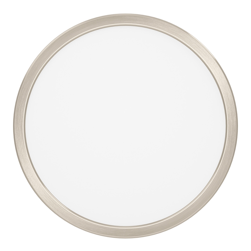 Eglo - LED RGBW regulējams vannas istabas griestu gaismeklis LED/14,3W/230V 2700-6500K Ø 27,8 cm IP44 matēts hroms