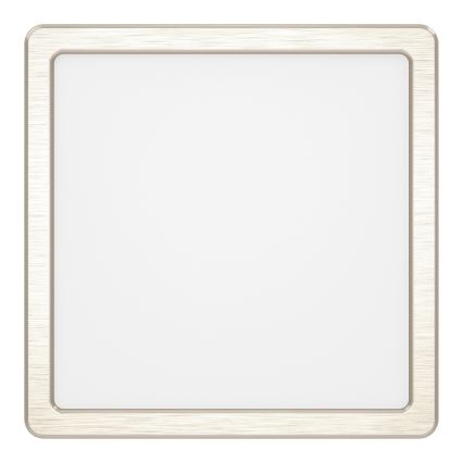 Eglo - LED RGBW regulējama vannasistabas griestu lampa LED/10,5W/230V 2700-6500K 22x22 cm IP44 matēta hroma apdare