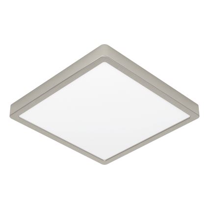 Eglo - RGBW LED regulējams vannas istabas griestu gaismeklis LED/13,5W/230V 2700-6500K 29,5x29,5 cm IP44 matēts hroms