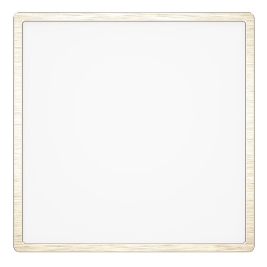 Eglo - RGBW LED regulējams vannas istabas griestu gaismeklis LED/13,5W/230V 2700-6500K 29,5x29,5 cm IP44 matēts hroms