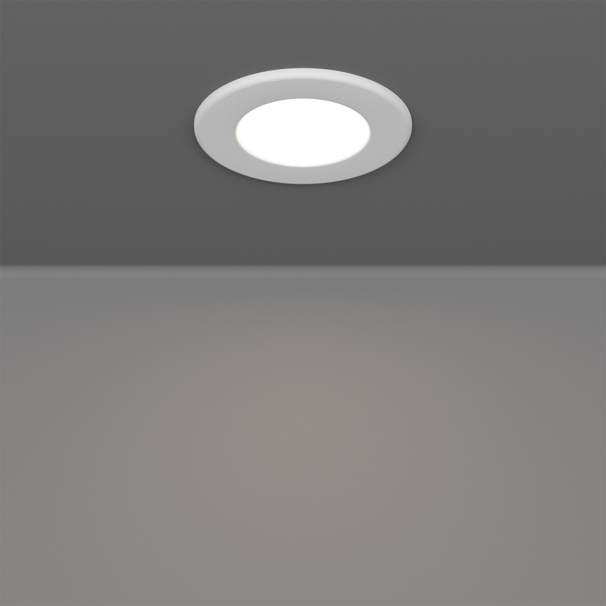 Eglo - Komplekts 3x iebūvējami LED griestu gaismekļi LED/3,7W/230V 2700/4000/6500K Ø 8,8 cm balti