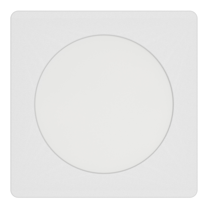 Eglo - LED iebūvējamais gaismeklis LED/6,3W/230V 2700/4000/6500K 11,9x11,9 cm balts