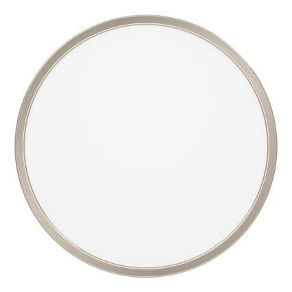 Eglo - LED RGBW regulējama vannas istabas griestu lampa LED/17,5W/230V 2700-6500K Ø 38,9 cm IP44 matēts hroms