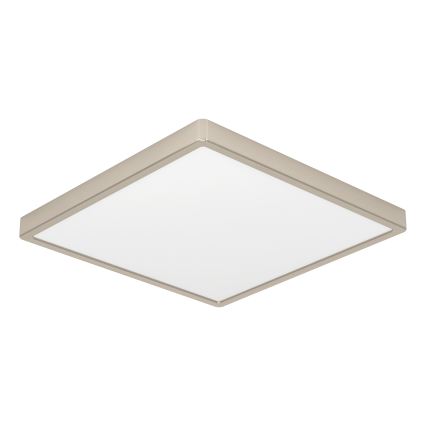 Eglo - LED RGBW ar regulējamu spilgtumu vannasistabas griestu gaismeklis LED/17,8W/230V 2700-6500K 39x39 cm IP44 matēts hroms