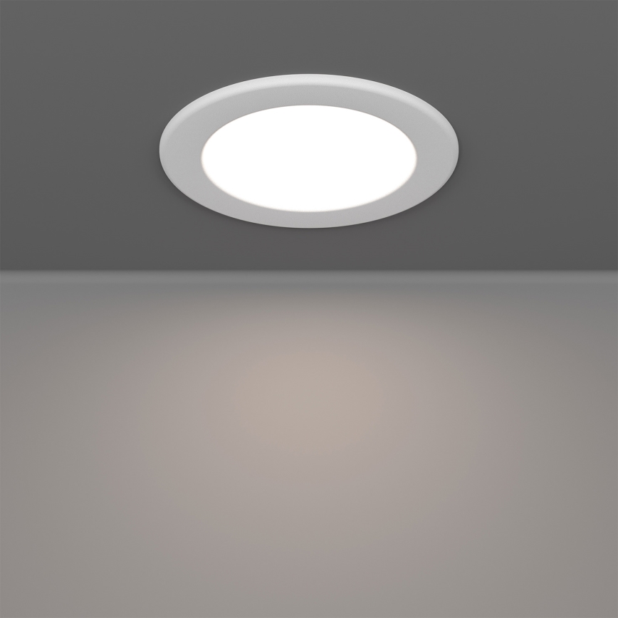 Eglo - LED RGBW dimējams vannasistabas iebūvējamais griestu gaismeklis LED/5W/230V 2700-6500K Ø 12 cm IP44 balts