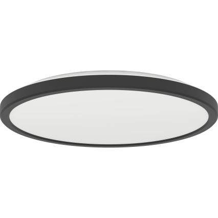 Eglo - LED Āra griestu lampa LED/13,9W/230V 2700/4000/6500K d. 30 cm IP44 melna
