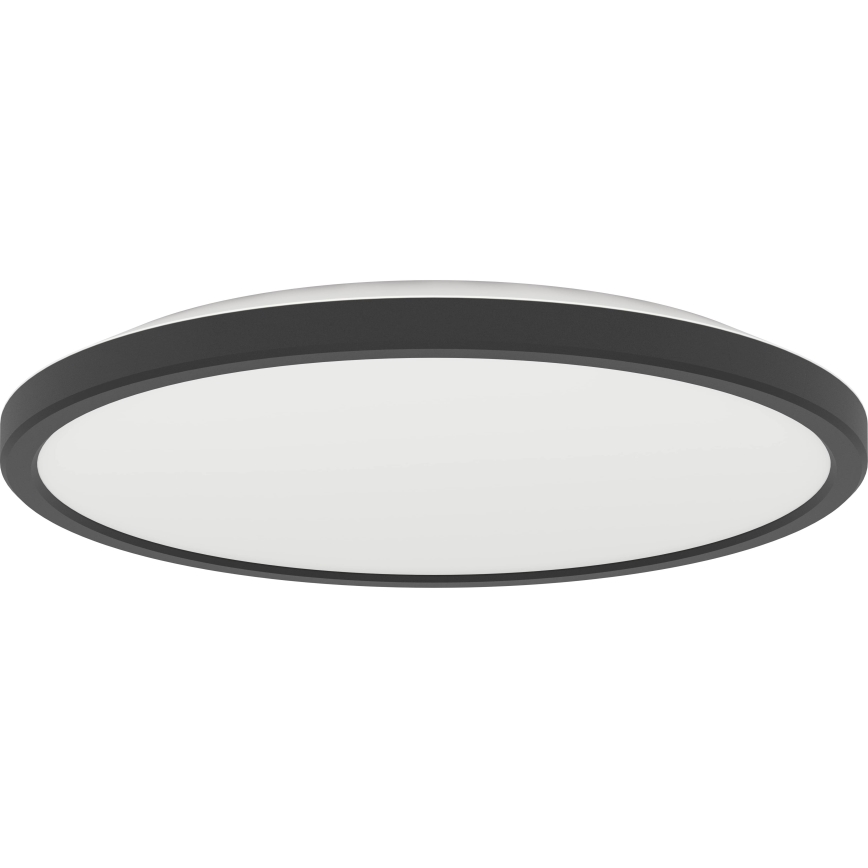 Eglo - LED Āra griestu lampa LED/13,9W/230V 2700/4000/6500K d. 30 cm IP44 melna