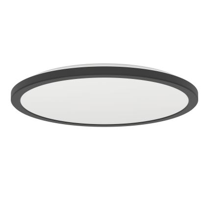 Eglo - LED Vannas istabas griestu lampa LED/18,5W/230V 2700K/4000K/6500K d. 38,9 cm IP44 melna