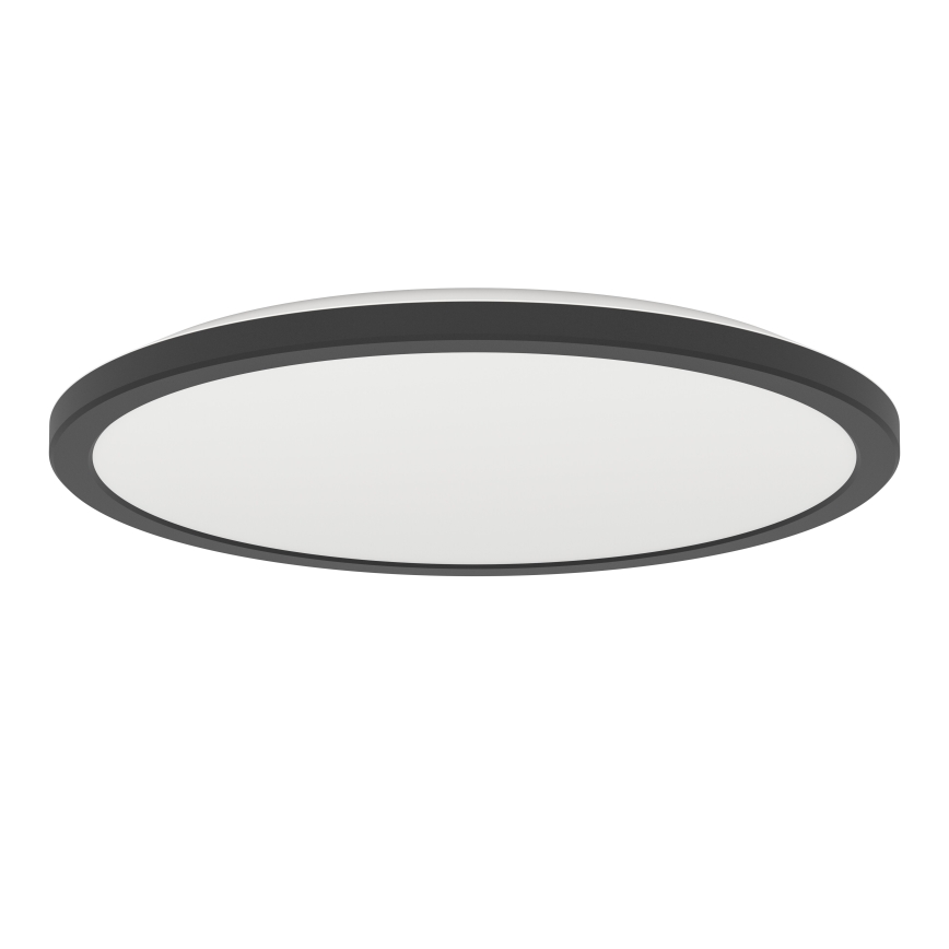 Eglo - LED Vannas istabas griestu lampa LED/18,5W/230V 2700K/4000K/6500K d. 38,9 cm IP44 melna