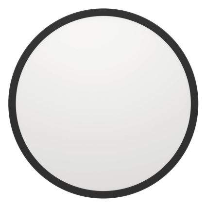 Eglo - LED Āra griestu lampa LED/16,8W/230V 2700/4000/6500K d. 50 cm IP44 melna
