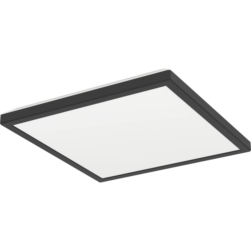 Eglo - LED Āra griestu lampa LED/13,4W/230V 2700/4000/6500K 29x29 cm IP44 melna