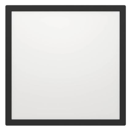 Eglo - LED Āra griestu lampa LED/17,6W/230V 2700/4000/6500K 39x39 cm IP44 melna