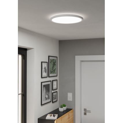 Eglo - LED Āra griestu lampa LED/18,5W/230V 2700/4000/6500K d. 38,9 cm IP44 balta