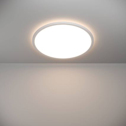 Eglo - LED Āra griestu lampa LED/16,8W/230V 2700/4000/6500K d. 50 cm IP44 balta