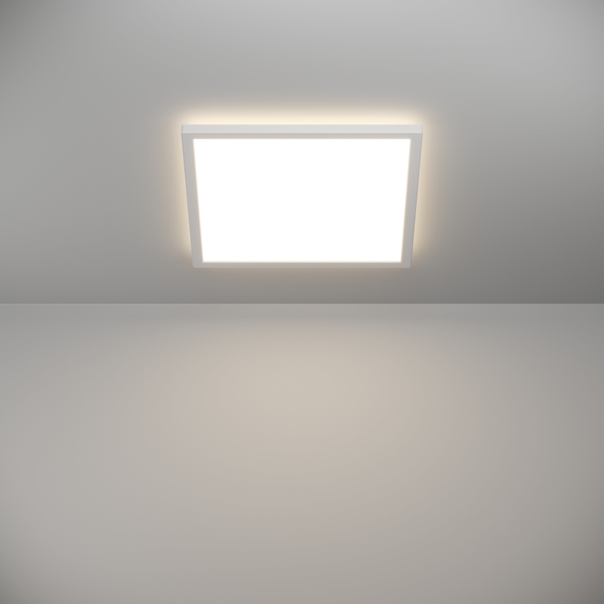 Eglo - LED Vannas istabas griestu lampa LED/17,6W/230V 2700K/4000K/6500K 39x39 cm IP44 balta