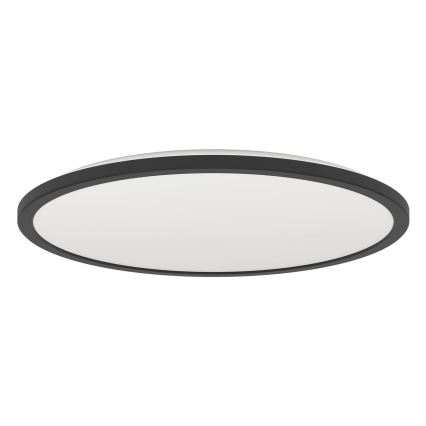 Eglo - LED Aptumšojama āra griestu lampa LED/16,8W/230V 2700-6500K d. 50 cm IP44 melna + tālvadības pults