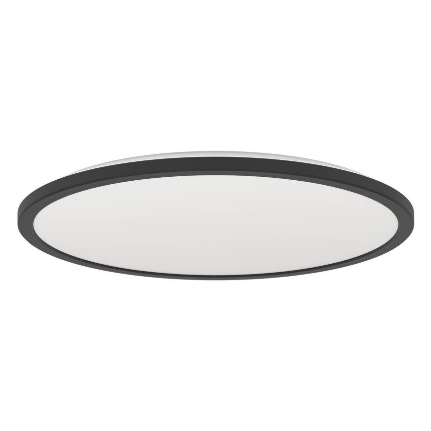 Eglo - LED Aptumšojama āra griestu lampa LED/16,8W/230V 2700-6500K d. 50 cm IP44 melna + tālvadības pults