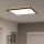 Eglo 901457 - LED Aptumšojama āra griestu lampa LED/17W/230V 2700-6500K 50x50 cm IP44 melna + tālvadības pults