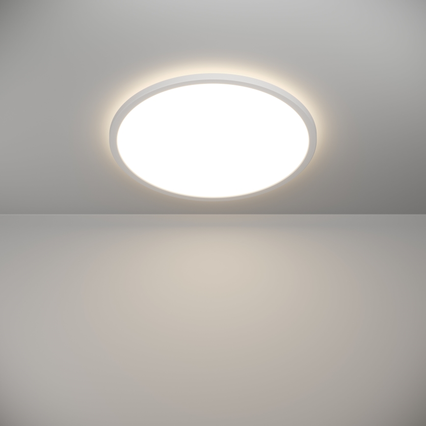 Eglo - LED Aptumšojama āra griestu lampa LED/16,8W/230V 2700-6500K d. 50 cm IP44 balta + tālvadības pults