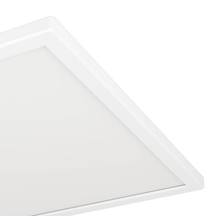 Eglo - LED Aptumšojama āra griestu lampa LED/17,6W/230V 2700-6500K 39x39 cm IP44 balta + tālvadības pults
