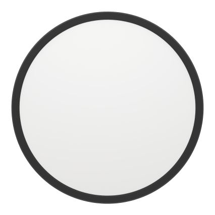 Eglo - LED RGBW Aptumšojama āra griestu lampa LED/13,9W/230V 2700-6500K d. 30 cm IP44 melna ZigBee
